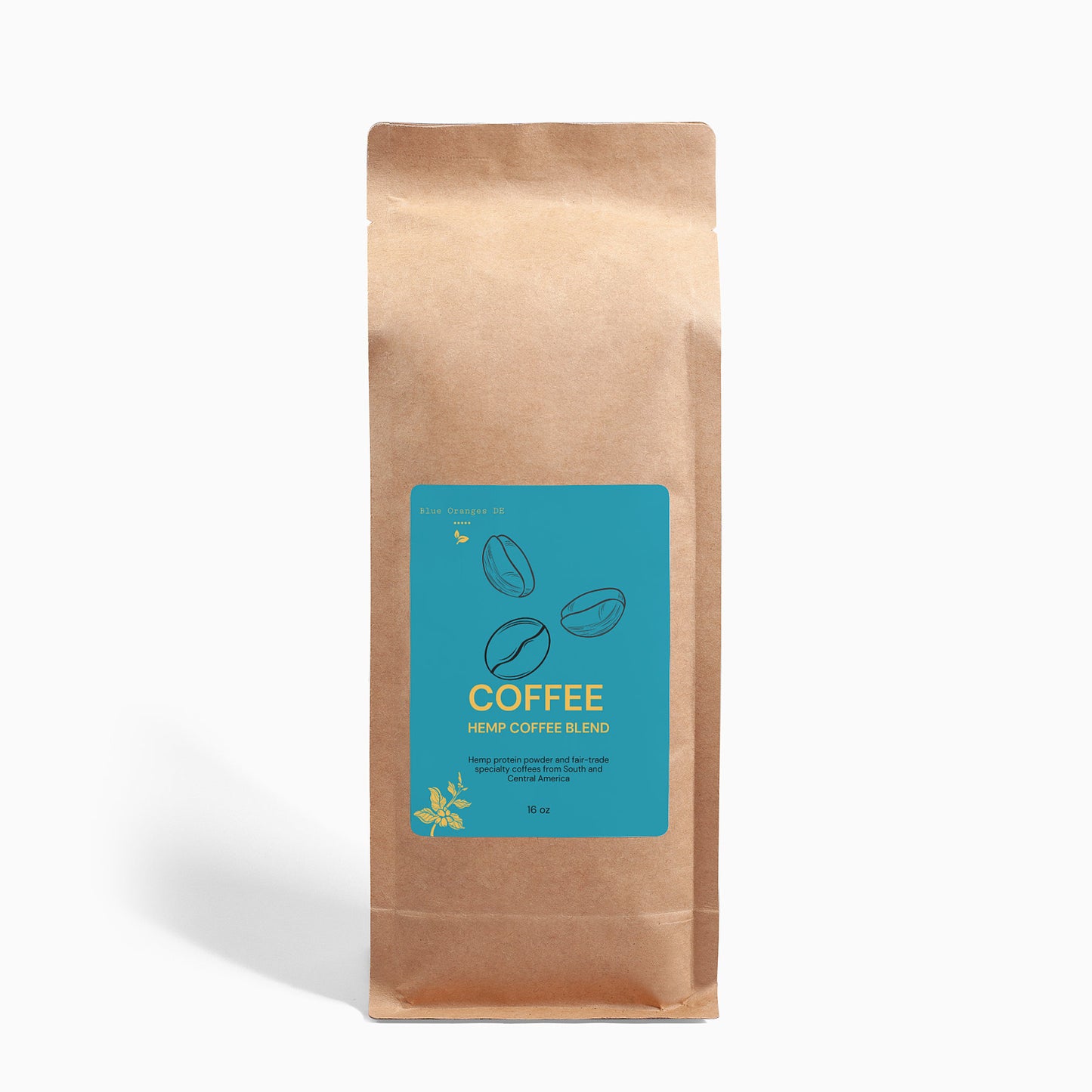 Organic Hemp Coffee Blend - Medium Roast 16oz